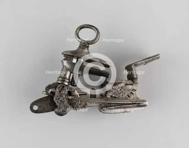 Miguelet Gunlock, Europe, 1740/1760. Creator: Unknown.