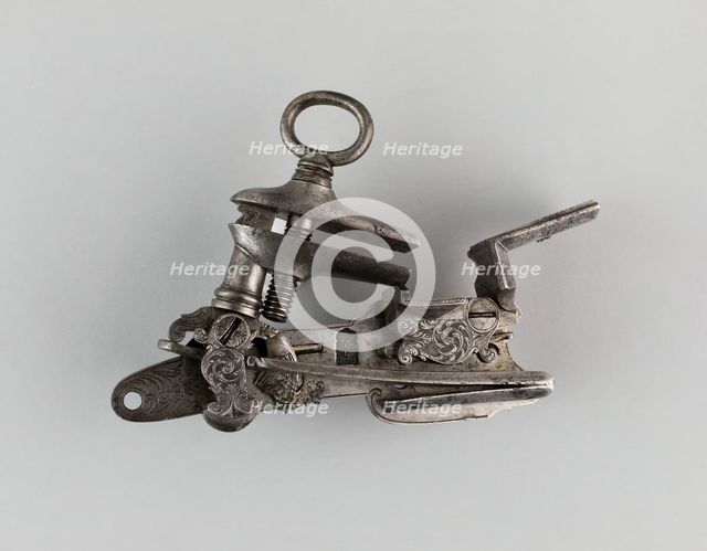 Miguelet Gunlock, Europe, 1740/1760. Creator: Unknown.