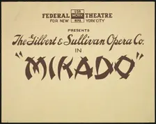Mikado, [193-]. Creator: Unknown