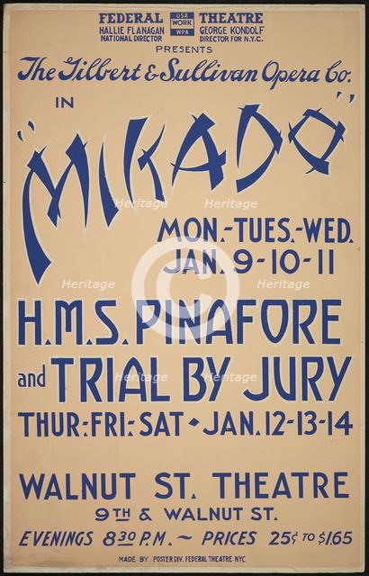 Mikado, New York, [1930s]. Creator: Unknown.