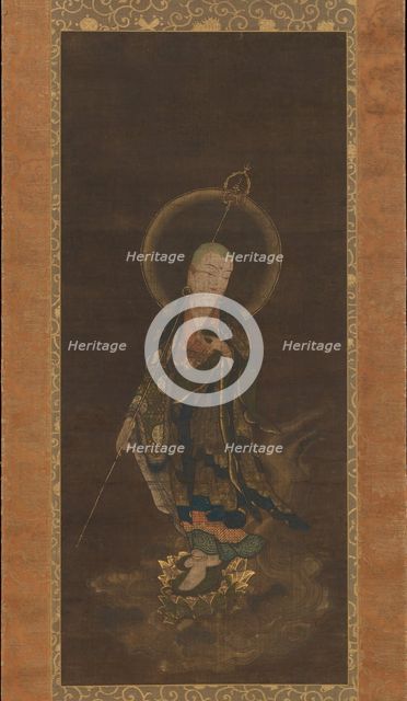 Mikaeri Jizo Bosatsu, 14th century. Creator: Unknown.