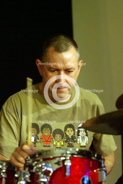 Mike Bradley, Brecon Jazz Festival, Powys, Wales.  Artist: Brian O'Connor