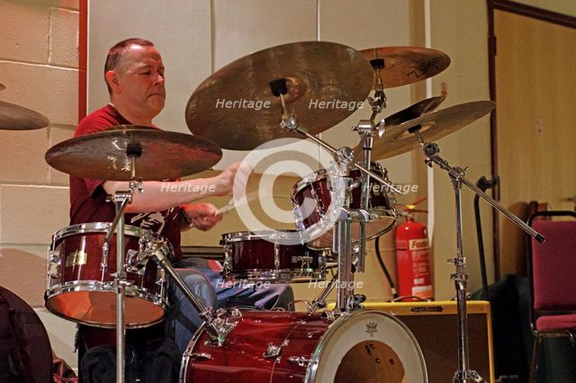 Mike Bradley, Steyning Jazz Club, Steyning, West Sussex, May 2016. Artist: Brian O'Connor.