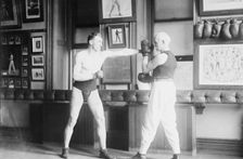 Mike Donovan & father, between c1910 and c1915. Creator: Bain News Service