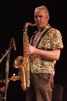 Mike Pappenheim, The Gogoville Blues Stars, Crawley Blues Club, Hawth, West Sussex, 18 Oct 2019. Creator: Brian O'Connor