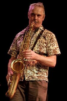 Mike Pappenheim, The Gogoville Blues Stars, Crawley Blues Club, Hawth, West Sussex, 18 Oct 2019. Creator: Brian O'Connor