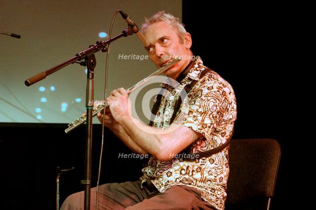 Mike Pappenheim, The Gogoville Blues Stars, Crawley Blues Club, Hawth, West Sussex, 18 Oct 2019. Creator: Brian O'Connor.