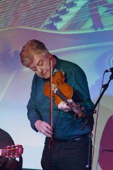 Mike Piggott, Crawley Blues Festival, Hawth, Crawley, Oct 2015. Artist: Brian O'Connor
