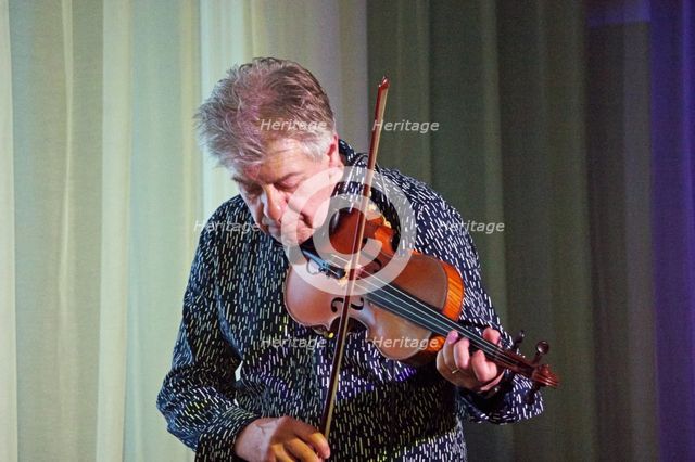 Mike Piggott, Watermill Jazz Club, Dorking, Surrey, 28 May 2019. Creator: Brian O'Connor.