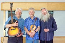 Mike Piggott’s Hot Club Trio, The Hawth, Crawley, West Sussex, 20 July 2025. Creator: Brian O'Connor