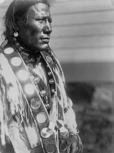 Mike Shortman, c1910. Creator: Edward Sheriff Curtis
