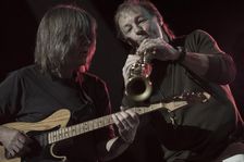 Mike Stern and Bill Evans, 2013. Artist: Alan John Ainsworth