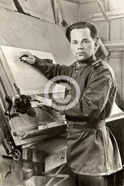 Mikhail Timofeyevich Kalashnikov, 1940s.