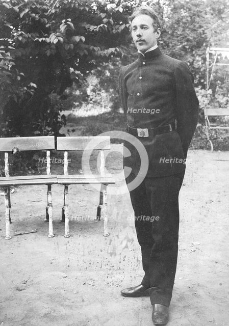 Mikhail Alekseevich Pavlov as a Student of the Tsarskoe Selo Gymnasium, 1900. Creator: Unknown.