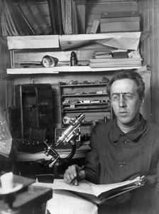 Mikhail Alekseevich Pavlov During the Time of Wintering, 1912. Creator: Nikolay Vasilyevich Pinegin