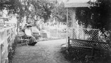 Mikhail Alekseevich Pavlov's Sister, Maria. Tsarskoe Selo, Kazan Cemetery, 1905. Creator: Unknown
