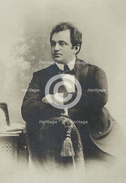 Mikhail Efimovich Medvedev (1852-1925) as Lensky in opera Eugene Onegin by Pyotr Tchaikovsky , 1900s