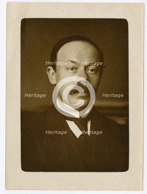 Mikhail Fabianovich Gnesin (1883-1957). Artist: Anonymous  