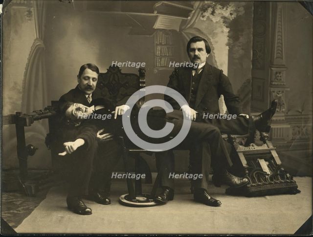 Mikhail Matyushin, Kazimir Malevich and Aleksei Kruchenykh, 1913.