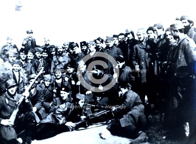 Mikhailovich partisans, Yugoslavia, 1939-1945. Artist: Unknown