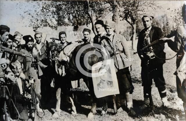 Mikhailovich partisans, Yugoslavia, 1939-1945. Artist: Unknown