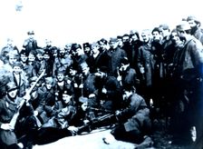 Mikhailovich partisans, Yugoslavia, 1939-1945. Creator: Unknown