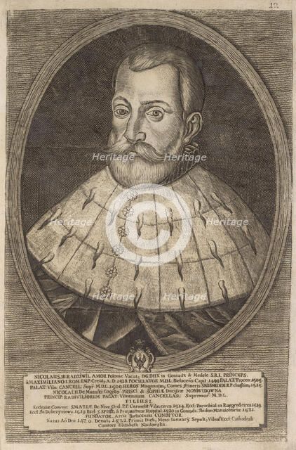 Mikolaj II Radziwill (1470-1521). From: Icones Familiae Ducalis Radivilianae, 1758.