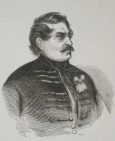 Miklós Wesselényi, (1796-1850), Hungarian statesman, 1856. Creator: Ed Coppin
