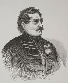 Miklós Wesselényi, (1796-1850), Hungarian statesman, 1856. Creator: Ed Coppin