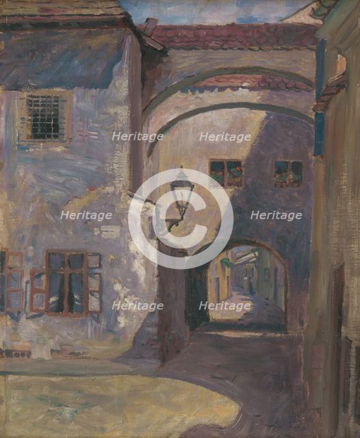 Miklus Prison, 1910-1925. Creator: Florián Milan.