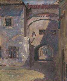 Miklus Prison, 1910-1925. Creator: Florián Milan