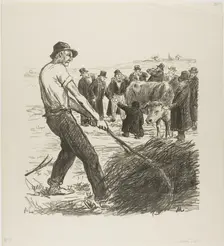 Milch Cow, n.d. Creator: Theophile Alexandre Steinlen