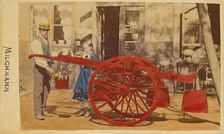 Milchmann., 1865-1870. Creator: E. Hattorff