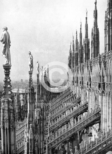 Milan Cathedral, Italy, 1926. Artist: Unknown