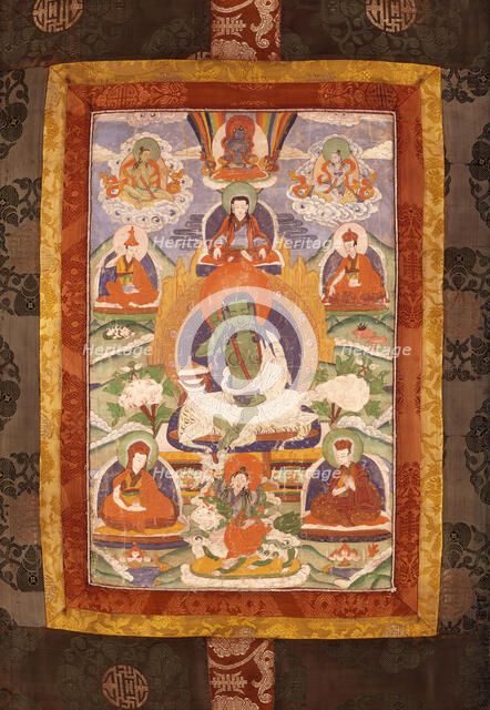Milarepa (1040-1123), 19th century. Creator: Anon.