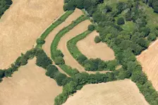 Milber Down Camp, Iron Age multivallate hillfort, near Newton Abbot, Devon, 2018. Creator: Historic England Staff Photographer