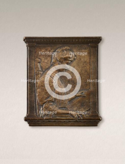 Mildred Barnes, 1906. Creator: Janet Scudder.