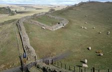 Milecastle 42, Hadrians Wall, Cawfields, Northumberland, c1980-c2017. Artist: Historic England Staff Photographer