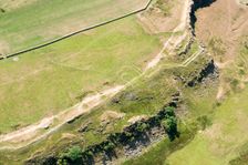 Milecastle 45, Hadrians Wall, Northumberland, 2018. Creator: Emma Trevarthen