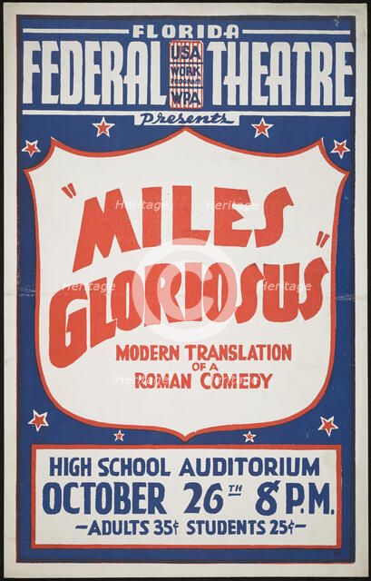 Miles Glorious, Jacksonville, FL, 1936. Creator: Unknown.