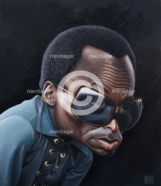Miles Davis. Creator: Dan Springer.