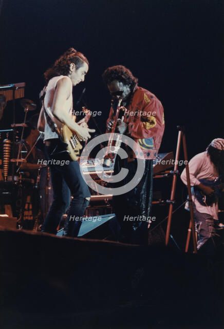 Miles Davis and his Fusion Group, North Sea Jazz Festival, Netherlands, 1991. Creator: Brian Foskett.