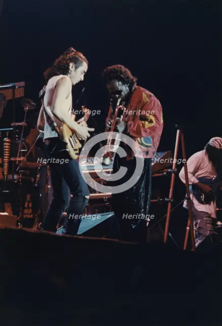 Miles Davis and his Fusion Group, North Sea Jazz Festival, Netherlands, 1991. Creator: Brian Foskett.