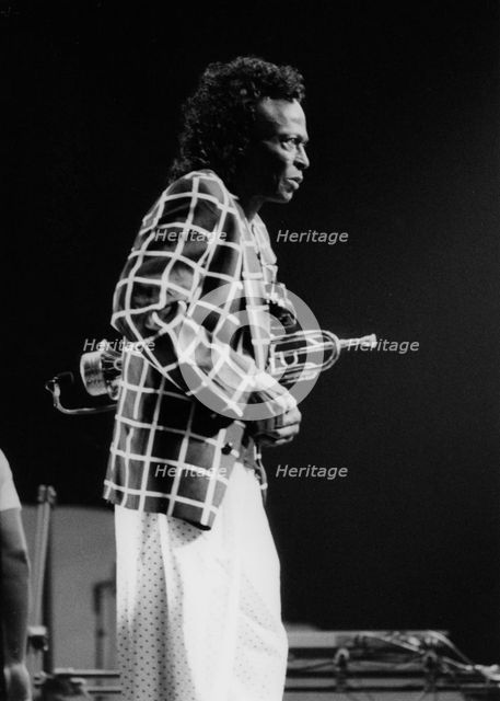 Miles Davis and his Fusion Group, North Sea Jazz Festival, The Hague, 1991. Creator: Brian Foskett.