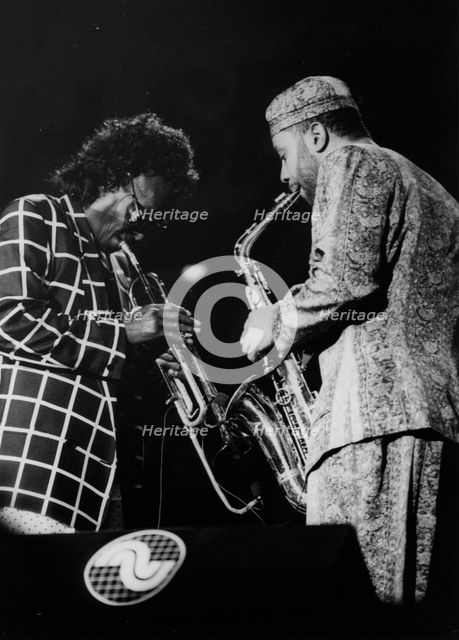 Miles Davis and his Fusion Group, North Sea Jazz Festival, The Hague, 1991. Creator: Brian Foskett.
