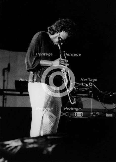 Miles Davis and his Fusion Group, North Sea Jazz Festival, The Hague, 1991. Creator: Brian Foskett.