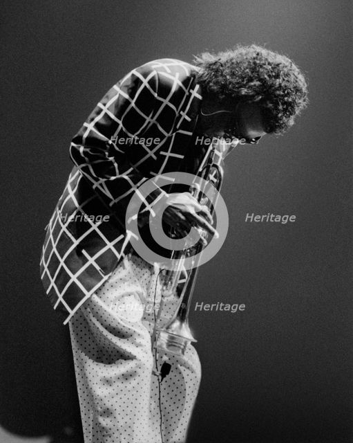 Miles Davis and his Fusion Group, North Sea Jazz Festival, The Hague, Netherlands, 1991. Creator: Brian Foskett.