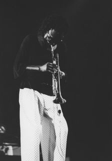 Miles Davis, Last Performance at North Sea Jazz Festival, Netherlands, 1991. Creator: Brian Foskett
