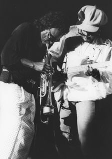 Miles Davis, Last Performance at North Sea Jazz Festival, Netherlands, 1991. Creator: Brian Foskett