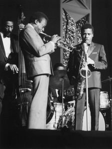 Miles Davis Quintent, Hammersmith Odeon, London, 1967. Creator: Brian Foskett